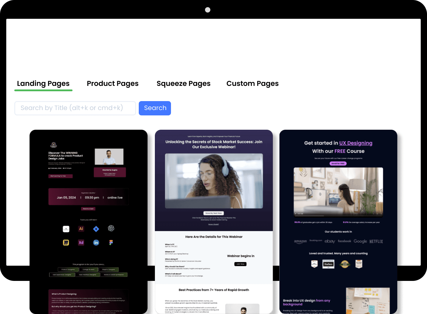 Branded Website
